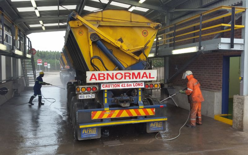 Kranzle truck washing