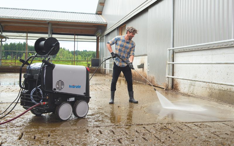 Kranzle therm 715 hot water pressure washer