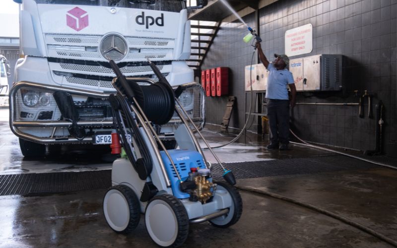 Kranzle wall mount machine and mobile